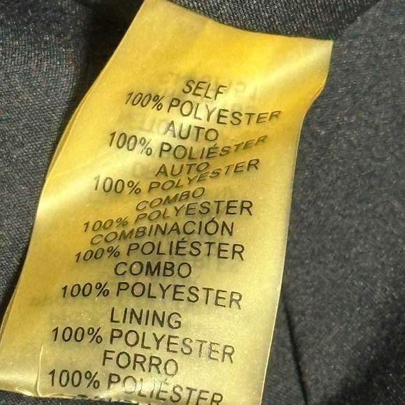 Vince Camuto Navy and Pink High Low Dress 4P - Picture 8 of 9